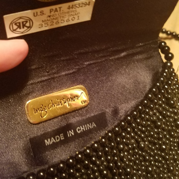 Inge Christopher beaded evening bag - Picture 3 of 3